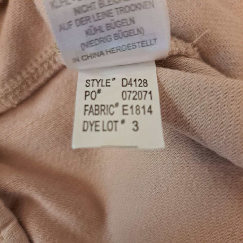 C&C California Jogger Pants Women Size L Tan Utility Drawstring Tapered 1302-250 - Picture 9 of 10